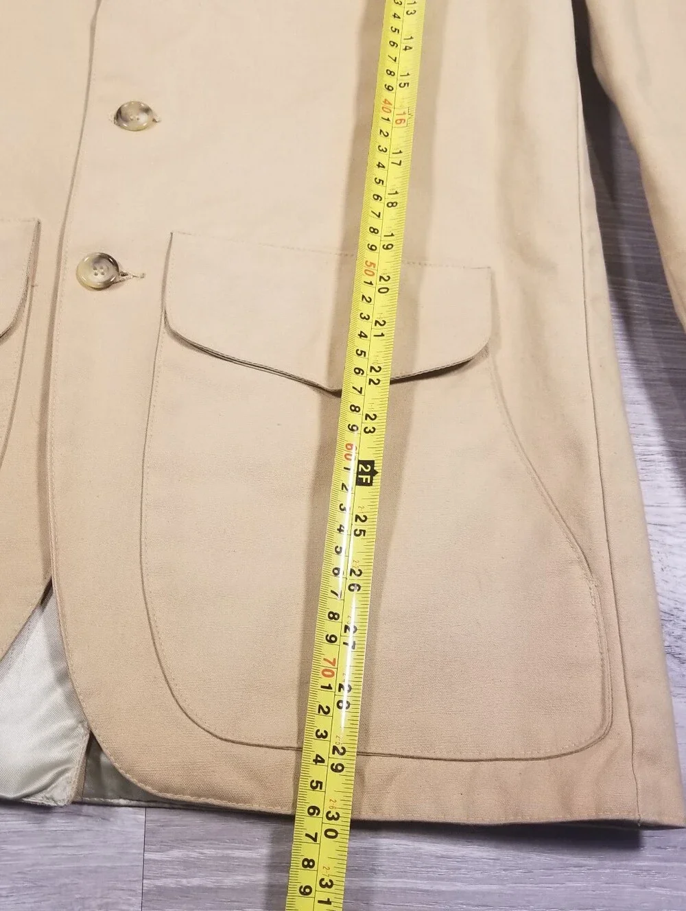 Vintage Schaefer Outfitter Chore Jacket Blazer Mens 42 Canvas Western Ranch